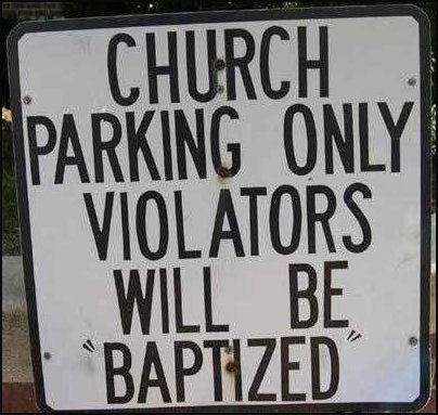 church parking