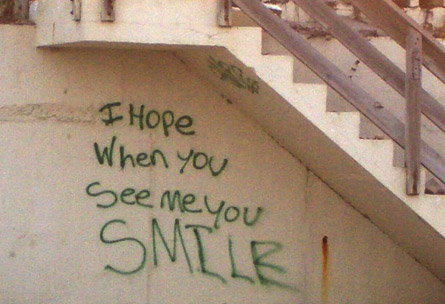 you smile